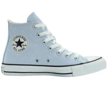 Imagem de Tenis all star chuck taylor seasonal colors cano alto, 37, Azul, Preto