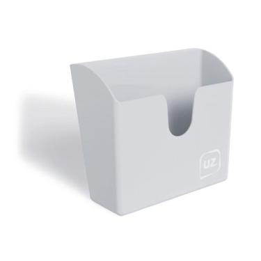 Imagem de Porta Guardanapo Slim Quadrado Plástico P/ Mesa Cozinha Bar Várias Cor