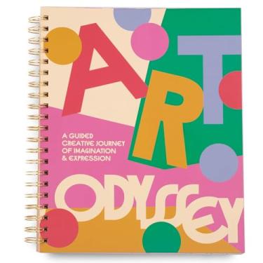 Imagem de ban.do Coloring Books For Adults with Prompts, Relaxing Activity Book for Women, Guided Creative Journey, Art Odyssey