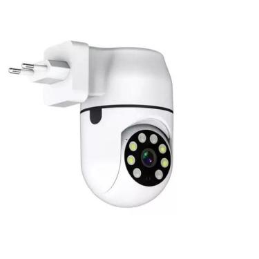 Imagem de Câmera Tomada De Segurança Wifi Visão Noturna Full - XF