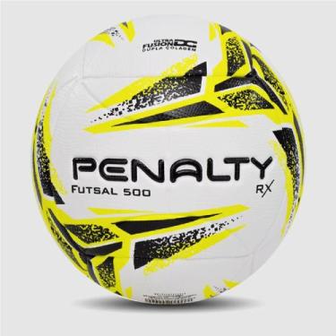 Imagem de Bola De Futsal Penalty RX 500 XXIII, 4, Amarelo, Preto