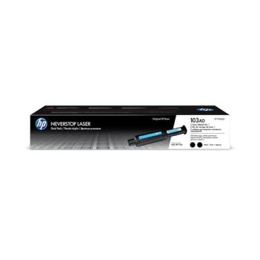 Imagem de Kit de recarga do Toner Laser HP 103AE Neverstop pacote duplo Preto Original (W1103AE) Compatibilidade para Impressora HP Neverstop Laser 1000, Impressora HP Neverstop Laser 120