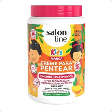 Imagem de Creme para Pentear Salon Line Kids Cachinhos Ativados Manga 1kg