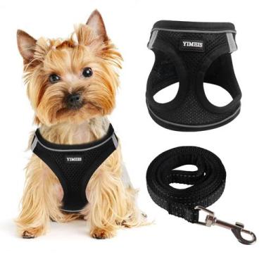 Imagem de Conjunto de arreios para cães YIMEIS Honeycomb Grid Reflective XS-S-M 