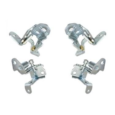 Imagem de PT Auto Warehouse DH-CH6306U7L-DS - Dobradiça de porta, inferior/superior - esquerda/direita, dianteiro ou traseiro, conjunto de 4 peças, (substitui #: 5074257AB, 5115713AK, 5074256AB, 5115712AK)