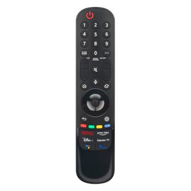 Imagem de AIDITIYMI MR21GC AKB76036201 Controle remoto de voz de substituição compatível com LG TV 65QNED83UPA 65QNED90UPA 65QNED95UPA 65QNED99UPA 75QNED83UPA 75QNED90UPA 75QNED95UPA 75QNED99UPA 86QNED 83UPA