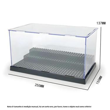 Imagem de Caixa de Exibição Transparente à Prova de Poeira para Modelo de Cidade