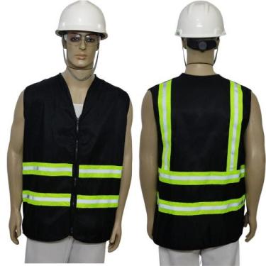 Imagem de Colete Segurança C/ Refletivo - Sinalização - Epi - Uniforme - KONFEKT