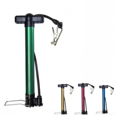 Imagem de Bomba de Ar Manual Portátil Multiuso – Para Bola, Pneu de Bicicleta, Moto, Colchão Inflável, Piscina Infantil | Inflador Leve e Resistente | Com Acessórios e Bicos