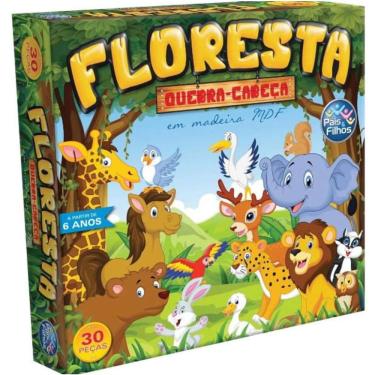 Imagem de Puzzle Floresta 30 Peças - Pais E Filhos