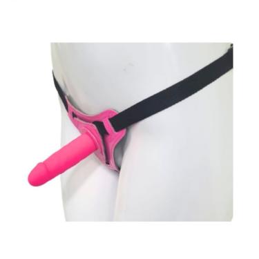 Imagem de Cinta Peniana Ajustável Com Prótese 11x3cm - Lovetoys - Cor: Pink