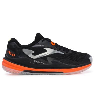 Imagem de Tênis Joma Ace - All Court - Preto e Laranja-41