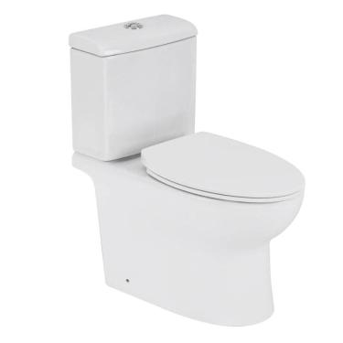 Imagem de Bacia com caixa acoplada Lóggica Branca Kit Completo Docol