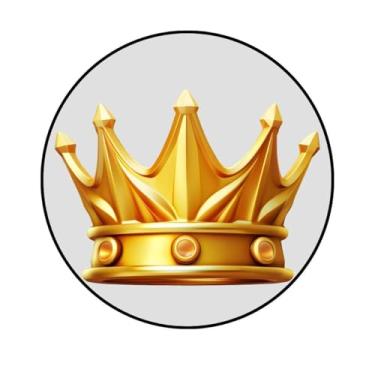 Imagem de Adesivo Decorativo Princesas, Circular, 200mm, Vários Modelos (PR-356, ADESIVO PLASTICO, 200-MM)