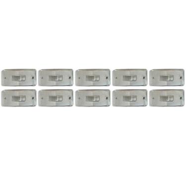 Imagem de 10 Lente Lanterna Lateral Caminhão Carreta Cristal Gf0.043