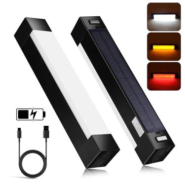 Imagem de phonar Lanterna Solar Recarregável Para Caminhadas, De Acampamento Quedas Energia, Até 1500 Lm, Longa Duração, 4 Modos, Carregador Portátil, Camping, Trilhas, Pesca, Furacão