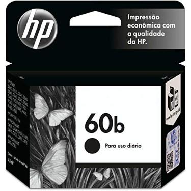 Imagem de Cartucho HP 60B Preto Original (CC636WB) Para Impressora Deskjet F4480, Impressora, D1660, D110a, I C4780, ENVY D410a