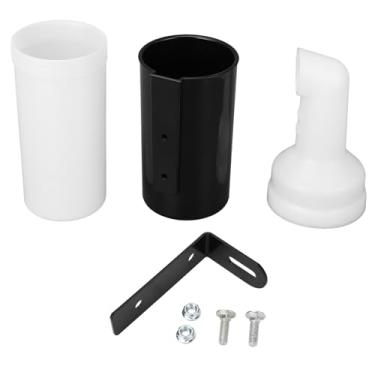 Imagem de Kit universal de garrafa de areia de carrinho portátil Capacidade com acessórios de substituição do suporte para carrinhos de golfe engenharia engenharia plástico ferro preto base