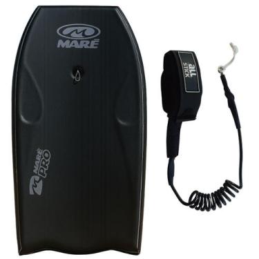 Imagem de Kit Prancha Bodyboard Pró Maré Com Leash Braço ou de Punho All Stick -