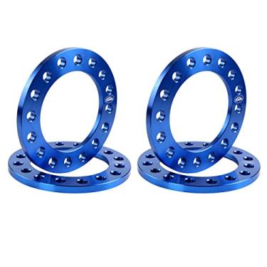 Imagem de RSOXTECH Espaçadores de roda plana forjados de 12 mm 8 x 6,5 8 x 165,1 8 x 170 compatíveis com Chevrolet/GMC/Ford/Dodge/Ram/Hummer 8 Lug para Sierra Silverado 2500 3500 HD | F250 F350 Super Duty