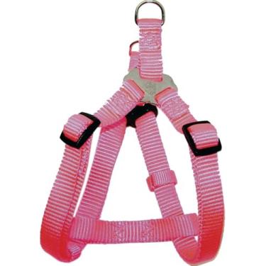 Imagem de Hamilton Arnês de cachorro ajustável fácil de calçar, 2,5 x 76,5 cm, grande, rosa choque