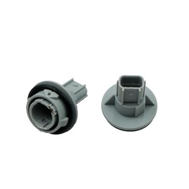 Imagem de EDIETH Pacote com 2 33302-T2A-A01 Soquete de lâmpada de seta frontal S25W para Honda Accord 2013 2014 2015 2016 2017, substitui 33302-T2A-A01, caixa de conector elétrico durável