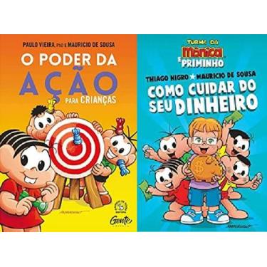 Imagem de kit 2 livros O PODER DA AÇÃO PARA CRIANÇAS + Como cuidar do seu dinhei