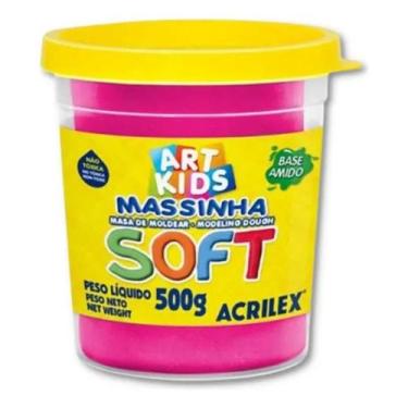Imagem de Massinha de Modelar Soft 500G Art Kids Acrilex, Maravilha