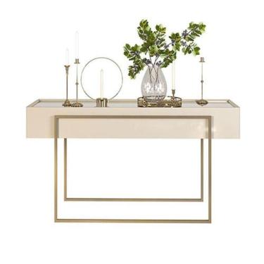 Imagem de Aparador Para Sala Suri Off White  Dj Móveis