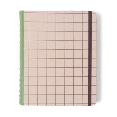 Imagem de Cicero Caderno Organizador Mocha Pistache Pautado & Pontado A5 Leite