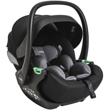 Imagem de Bebê Conforto Kiddo Yuba 0 a 13kg Preto Dispositivo de Retenção I-Size 417APR para Carrinho Sunny e Savvy Capota UV FPS 50+