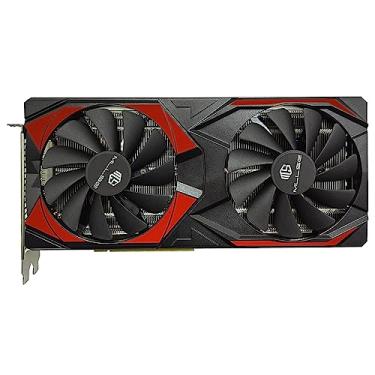 Imagem de Mllse Placa gráfica RX 5700 XT, placa de vídeo Radeon RX 5700 XT 8GB GDDR6 2560SP 256bit PCI-e 4.0 x16 GPU, interface HDMI/DisplayPort*3, cartão de jogo 2K 4K para PC desktop