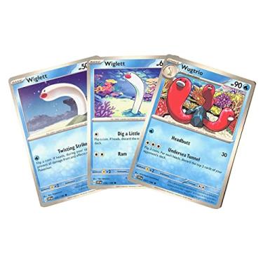 Imagem de Wugtrio 057/198 - Scarlet & Violet - Pokemon Evolution 3 Card Set - Wiglett x2