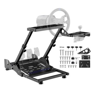 Imagem de PXN A10 Racing Wheel Stand Simulator Cockpit Wheel Stand Shifter Mount Gaming Wheel Stand fit for PXN V9 V9GEN2 V10 V99 VD4 VD6 VD10 T300RS T300 TGT TSPC T500 G27 G920 G923 R5 R9 R16 R21 CSL DD1 DD2