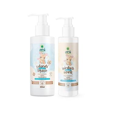 Imagem de Sabonete Líquido + Hidratante Neutro Natural Vegano Infantil Bebê
