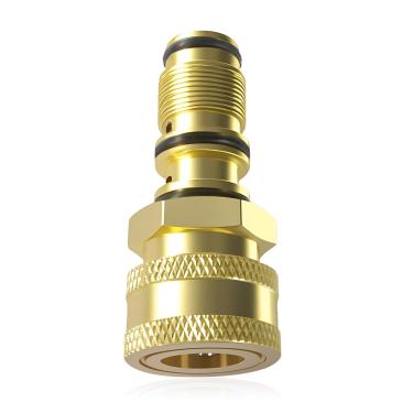 Imagem de LEYURISE Kit de saída de água com bomba de lavadora de pressão com encaixe de conexão rápida de 9,5 mm compatível com bombas Simpson 530006 530007 530010 530012 5300038 530039 Substituir #: 7110331