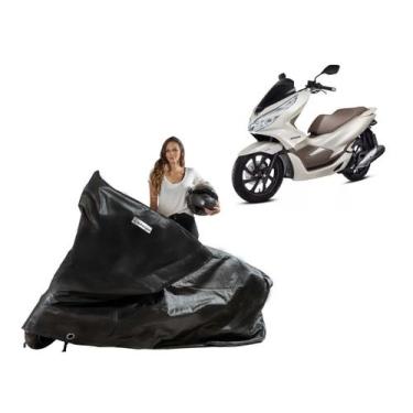 Imagem de Capa Proteção Cobrir Moto Honda PCX 150/ 160 - Kahawai, Preto