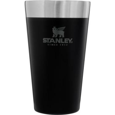 Imagem de Copo Térmico De Cerveja 473ml - Stanley, Preto Matte