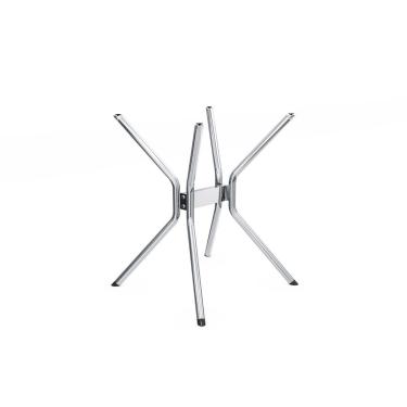 Imagem de Base de Mesa p/ Cozinha Loire M072 AÇO s/Tampo Cromada - Kappesberg