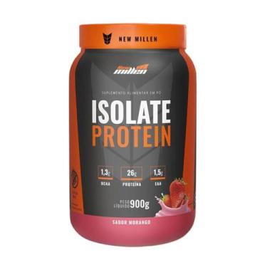 Imagem de New millen isolate protein, isolado 900g zero lactose morango