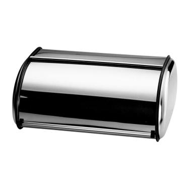 Imagem de Porta Pão Inox Line Compacto C/ Tampa Deslizante Cozinha Mek