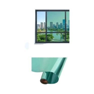 Imagem de Película De Vidro Isolante Espelhada Unidirecional Para Proteção Solar