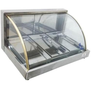 Imagem de Estufa para salgados elétrica 54cm com 3 Bandejas Supritecs, 220V