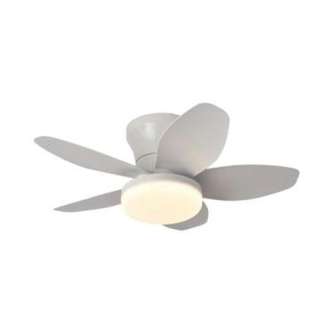 Imagem de Ventilador De Teto Moderno De 25 Polegadas Com Luz, Lâmina De ABS, LED