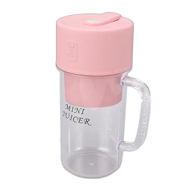 Imagem de Acouto Liquidificador Recarregável Portátil de Juicer Cup para e Sucos, Grande Capacidade para Uso Em Casa e Viagens (Rosa)