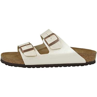 Imagem de BIRKENSTOCK Arizona Shearling, Pearl White, 11 Wide