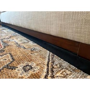 Imagem de TOY BLOCKER Bloqueador sob o sofá – Pare de passar por baixo do sofá ou da cama – Para-choque ajustável para móveis