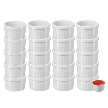 Imagem de Kit20 Molheira Ramekin Potinho Pote Molho Petisco Coza 150Ml