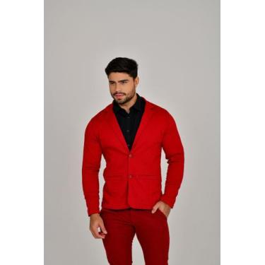 Imagem de Blazer Masculino Slim Esporte Fino Elastano Premium debatt jeans, Xg, 