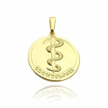 Imagem de Pingente de Profissão Pingente para Corrente Ouro 18k 10 Camadas de Ba